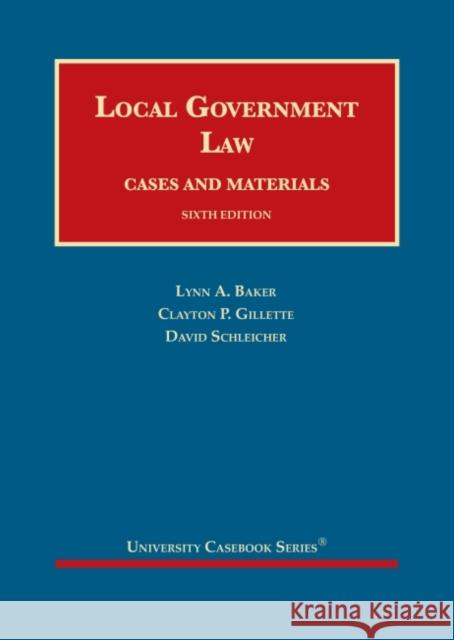 Local Government Law David Schleicher 9781684672349 West Academic Publishing - książka