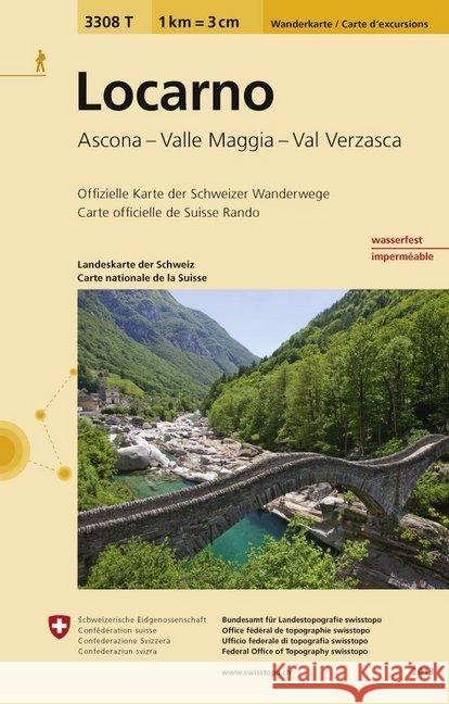 Locarno: 2022  9783302333083 Swisstopo, Switzerland - książka