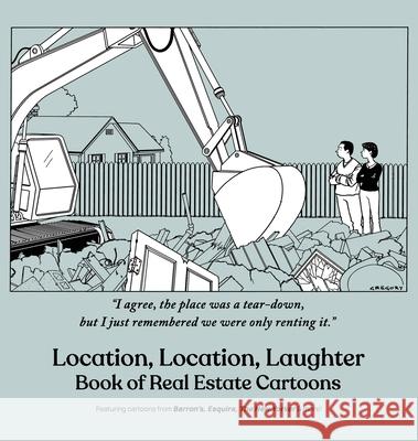 Location, Location, Laughter: Book of Real Estate Cartoons Bob Mankoff Darren Kornblut 9781963079166 Cartoonstock - książka