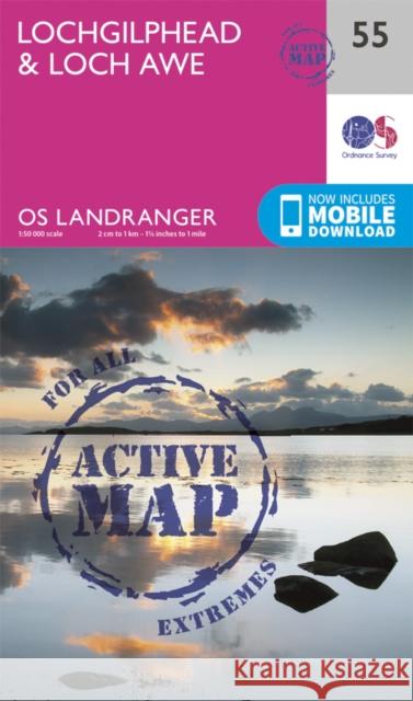 Lochgilphead & Loch Awe Ordnance Survey 9780319473788 Ordnance Survey - książka