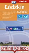 Łódzkie dla zawodowców. TIR. Mapa samochodowa  9788374279086 Demart
