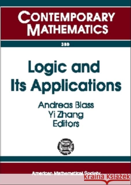 Logic and its Applications  9780821834749 AMERICAN MATHEMATICAL SOCIETY - książka