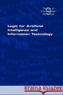 Logic for Artificial Intelligence and Information Technology D. M. Gabbay 9781904987390 College Publications - książka