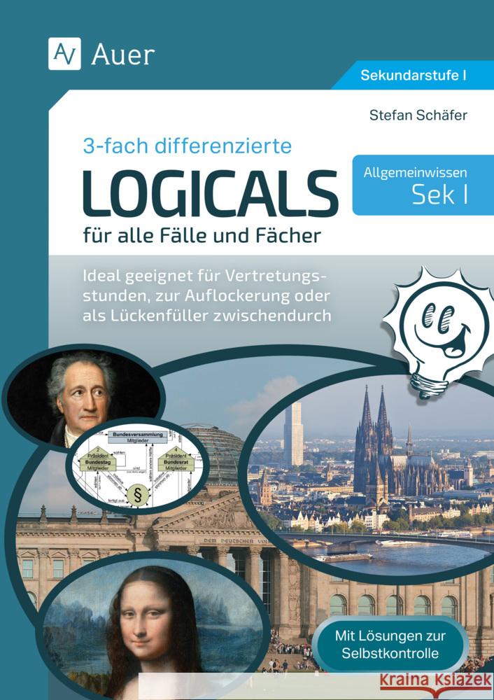 Logicals Allgemeinwissen für alle Fälle & Fächer Schäfer, Stefan 9783403089193 Auer Verlag in der AAP Lehrerwelt GmbH - książka