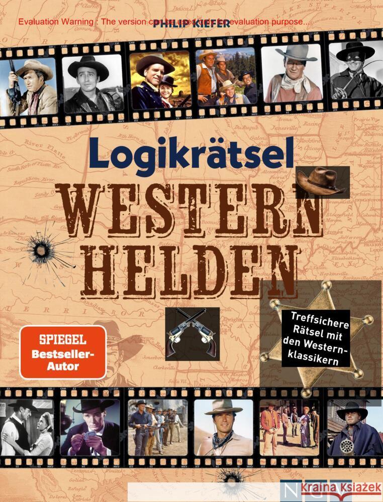 Logikrätsel Westernhelden Kiefer, Philip 9783625195269 Naumann & Göbel - książka