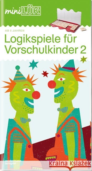 Logikspiele für Vorschulkinder. Bd.2 : Vorschule - Fördern & Fordern  9783837704471 Westermann Lernspielverlag - książka