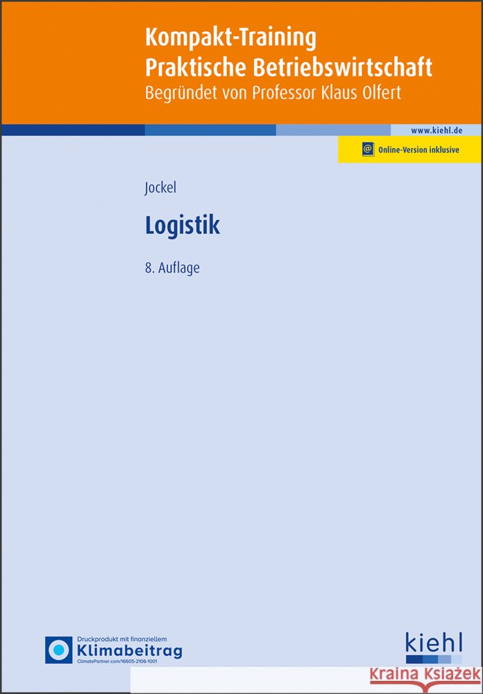 Logistik Jockel, Otto 9783470534480 Kiehl - książka