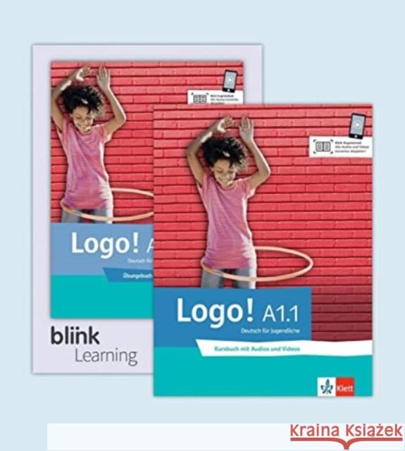 Logo! A1.1 - Blended Bundle, m. 1 Beilage Fleer, Sarah, Mayr-Sieber, Tanja, Rusch, Paul 9783126053884 Klett Sprachen - książka