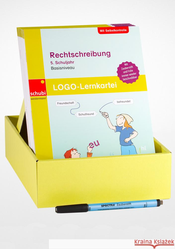 LOGO-Lernkartei - Rechtschreibung : 1. Schuljahr Schmidt, Hans-Peter, Greven, Matthias 4006810101506 Schubi Lernmedien - książka