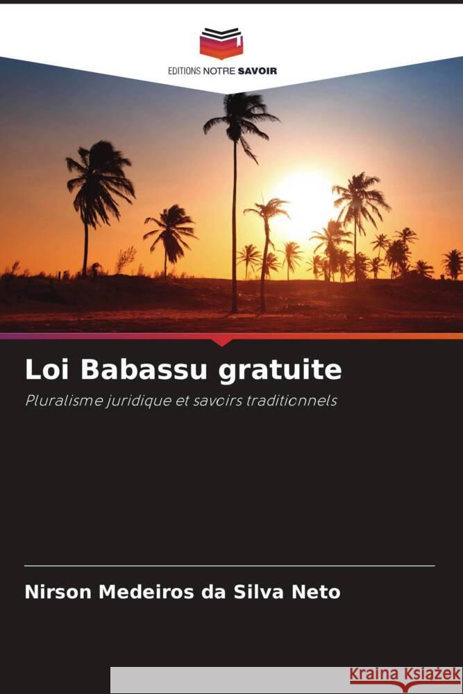 Loi Babassu gratuite Silva Neto, Nirson Medeiros da 9786206352105 Editions Notre Savoir - książka