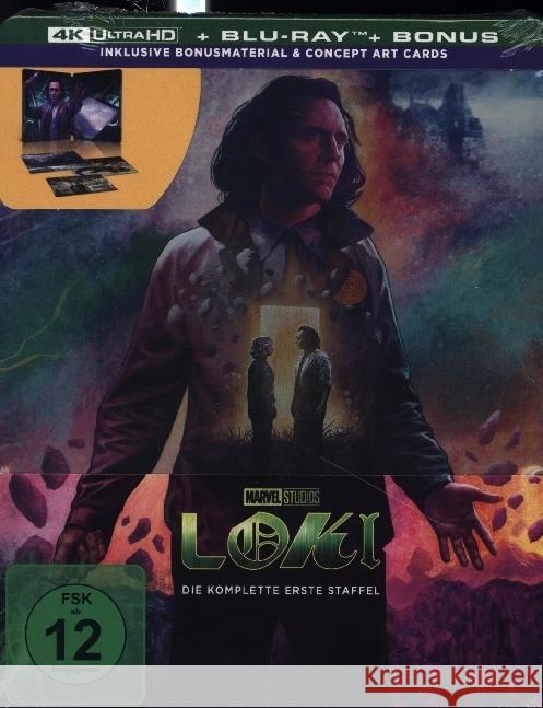 Loki. Staffel.1, 2 4K UHD-Blu-ray + 2 Blu-ray (Limited Steelbook)  4061229399999 LEONINE Distribution - książka