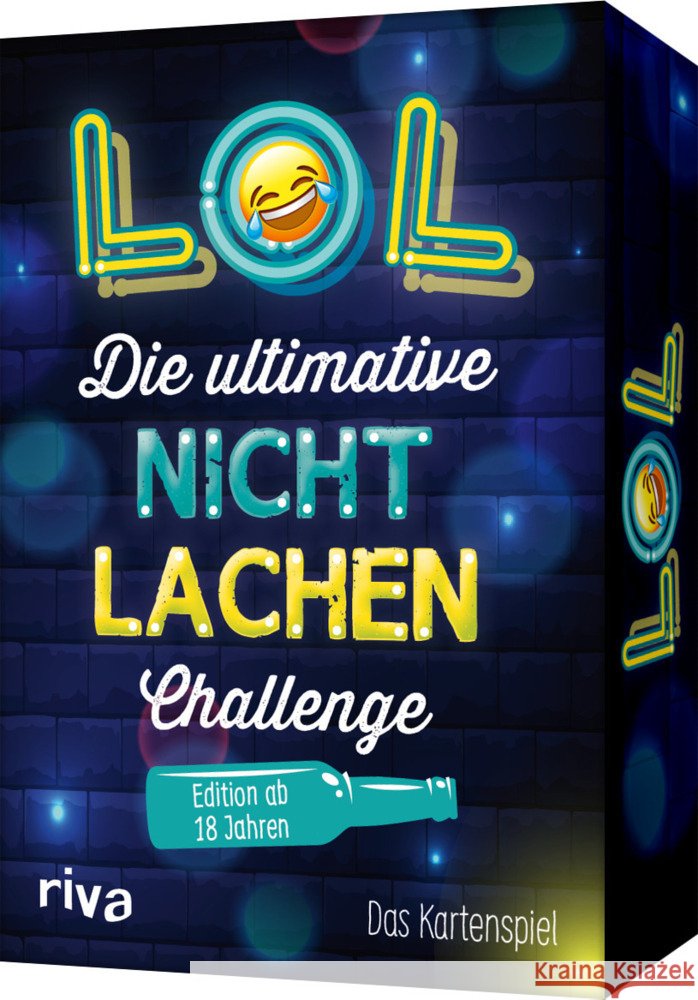 LOL - Die ultimative Nicht-lachen-Challenge - Edition ab 18 Jahren  9783742323811 Riva - książka