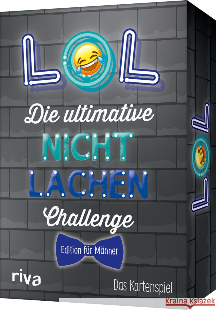 LOL - Die ultimative Nicht-lachen-Challenge - Edition für Männer  9783742323927 Riva - książka