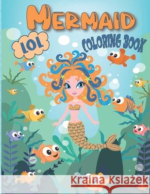 LOL Mermaid Coloring Book: Amazing design of mermaids for kids ages 4-8 with fun sea animals Moodcolor Books 9798719032221 Independently Published - książka