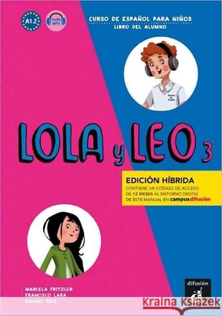 Lola y Leo - Edición híbrida  9783125625952 Klett Sprachen GmbH - książka