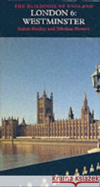 London 6: Westminster Simon Bradley 9780300095951  - książka