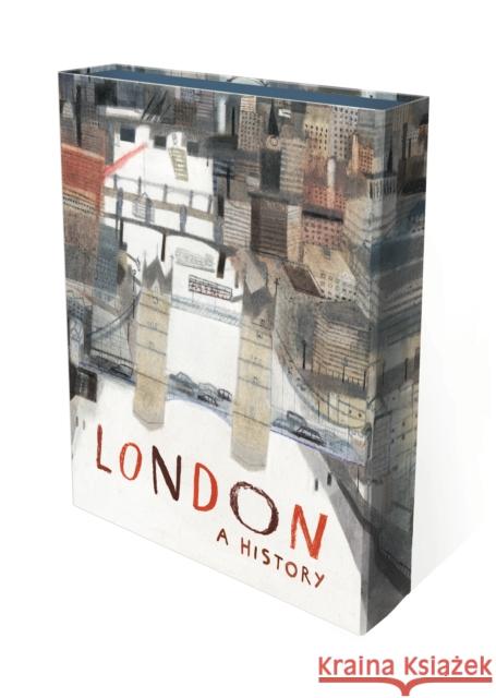 London: A History Laura Carlin 9781529525335 Walker Books Ltd - książka