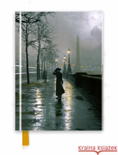 London by Lamplight (Foiled Journal) Flame Tree Studio 9781786641168 Flame Tree Publishing - książka