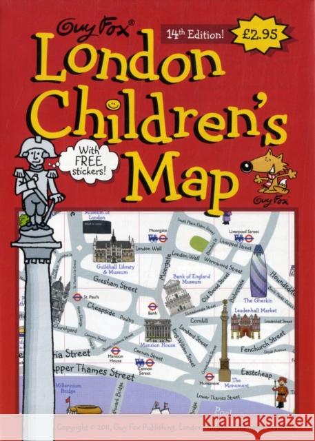 London Children's Map Kourtney Harper 9781904711049  - książka