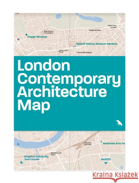 London Contemporary Architecture Map Oliver Wainwright 9781912018055 Blue Crow Media - książka