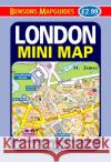 London Mini Map Bensons Mapguides 9781898929628 Bensons MapGuides