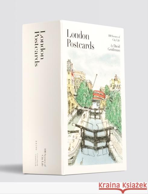 London Postcards David Gentleman 9780241443927 Penguin Books Ltd - książka