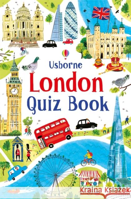 London Quiz Book Simon Tudhope 9781474921534 Usborne Publishing Ltd - książka