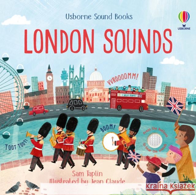 London Sounds Sam Taplin 9781801318174 Usborne Publishing Ltd - książka