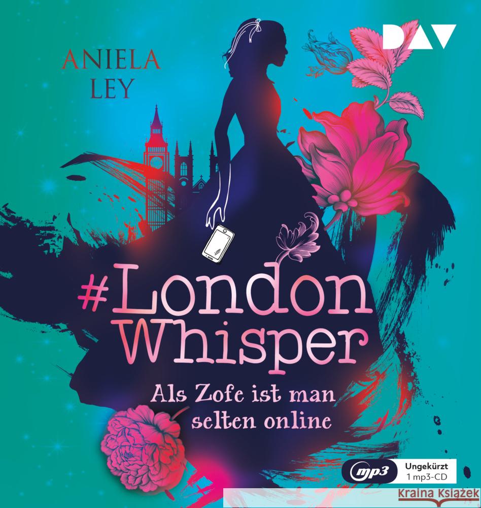 #London Whisper - Teil 1: Als Zofe ist man selten online, 1 Audio-CD, 1 MP3 Ley, Aniela 9783742422262 Der Audio Verlag, DAV - książka