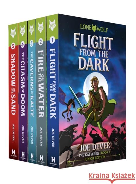 Lone Wolf: Junior Edition Collection: Kai Series (Books 1-5) Joe Dever 9781915586384 Holmgard Press - książka