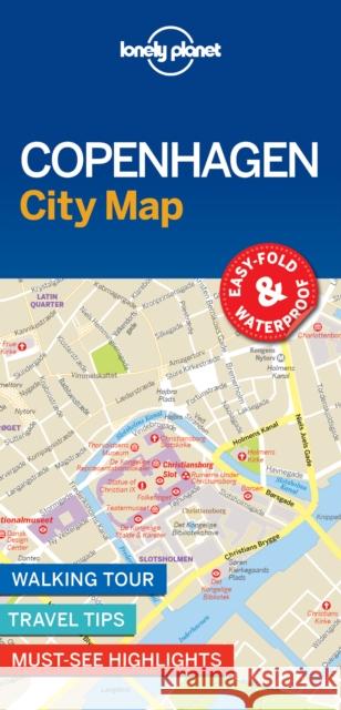 Lonely Planet Copenhagen City Map Lonely Planet 9781787014473 Lonely Planet - książka