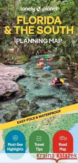 Lonely Planet Florida & the South Planning Map Lonely Planet 9781788685931 Lonely Planet - książka