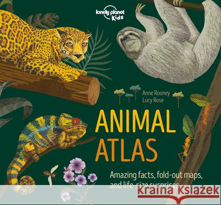 Lonely Planet Kids Animal Atlas 1 Rooney, Anne 9781788682619 Lonely Planet Kids - książka