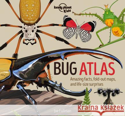 Lonely Planet Kids Bug Atlas 1 Fullman, Joe 9781838694395 Lonely Planet - książka