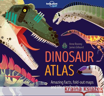 Lonely Planet Kids Dinosaur Atlas 1 Rooney, Anne 9781786577191 Lonely Planet - książka