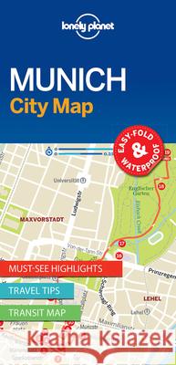 Lonely Planet Munich City Map Lonely Planet 9781786577870 Lonely Planet - książka