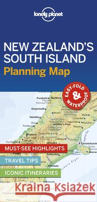 Lonely Planet New Zealand's South Island Planning Map Lonely Planet 9781788685993 Lonely Planet - książka