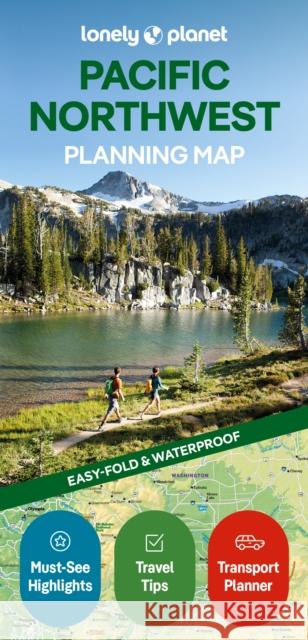 Lonely Planet Pacific Northwest Planning Map Margot Bigg 9781788686037 Lonely Planet - książka