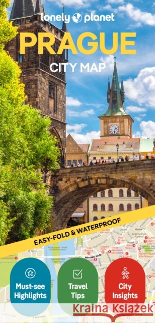 Lonely Planet Prague City Map Lonely Planet 9781787016323 Lonely Planet - książka