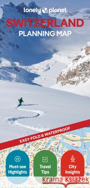 Lonely Planet Switzerland Planning Map Lonely Planet 9781806533312 Lonely Planet - książka