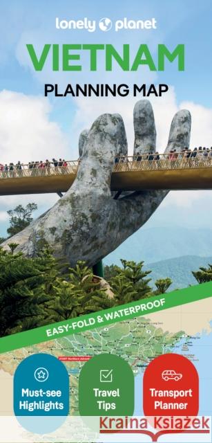 Lonely Planet Vietnam Planning Map Lonely Planet 9781787017948 Lonely Planet - książka