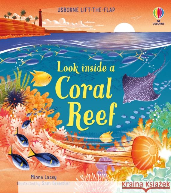 Look inside a Coral Reef MINNA LACEY 9781474998918 Usborne Publishing Ltd - książka