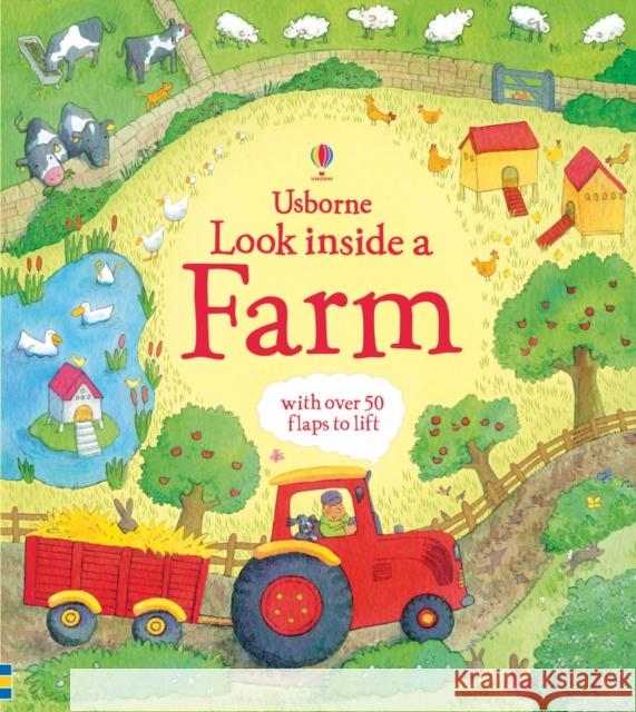 Look Inside a Farm Katie Daynes 9781409566182  - książka