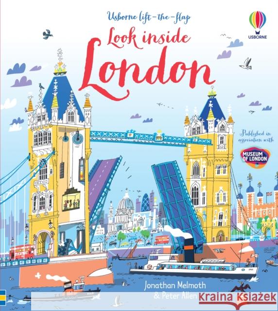 Look Inside London Jonathan Melmoth 9781409582076 Usborne Publishing Ltd - książka