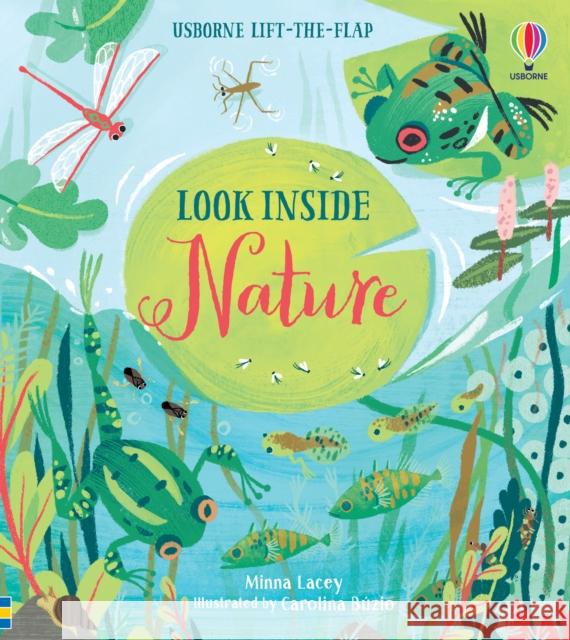 Look Inside Nature Minna Lacey 9781474939591 Usborne Publishing Ltd - książka