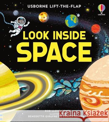 Look Inside Space Rob Lloyd Jones 9781836044604 Usborne Publishing Ltd - książka