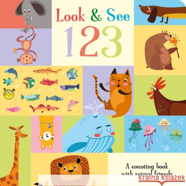 Look & See 123 Amber Lily 9781789585292 Gemini Books Group Ltd - książka