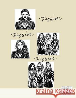 LOOKBOOK.Еditorial Fashion Natali Dumna 9782487734043 Coloring Book - książka