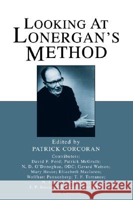 Looking at Lonergan's Method Patrick Corcoran 9781556353192 Wipf & Stock Publishers - książka