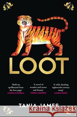 Loot: An epic historical novel of plundered treasure and lasting love Tania James 9781787304154 Vintage Publishing - książka